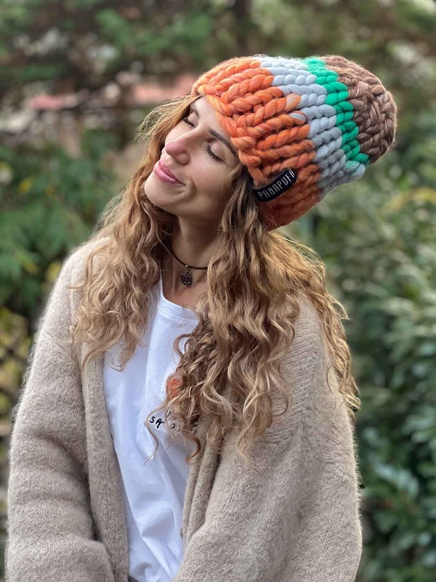 czapki damskie 100% MERINO CZAPKA