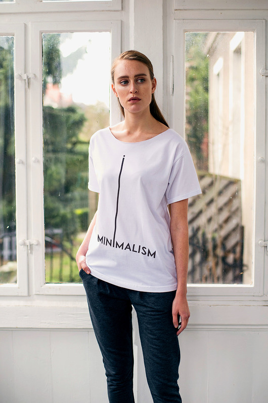 MINIMALISM Oversize t-shirt GAU great as You