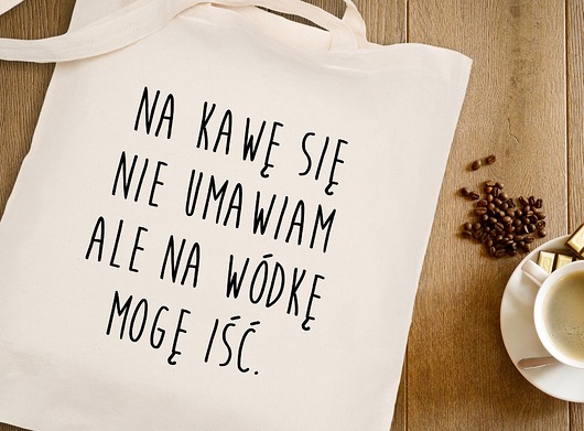 Torba wyprzedaż- Na kawę AllbagAllprints