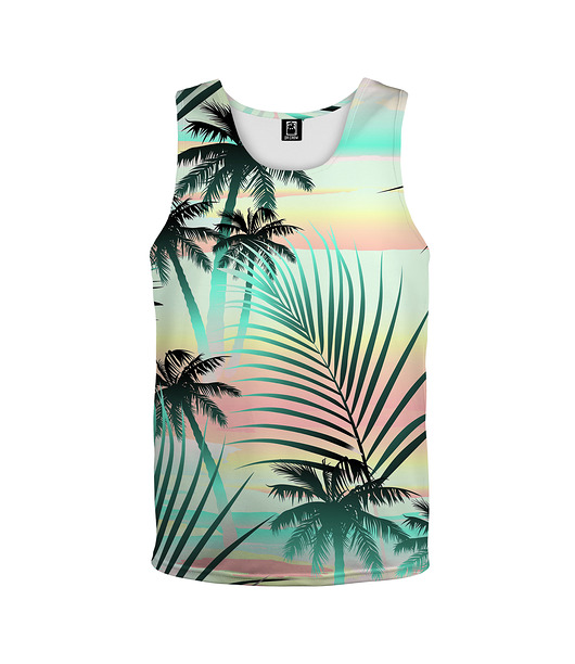 t-shirty dla dziewczynki Bokserka Top Girl DR.CROW Tropical Beach