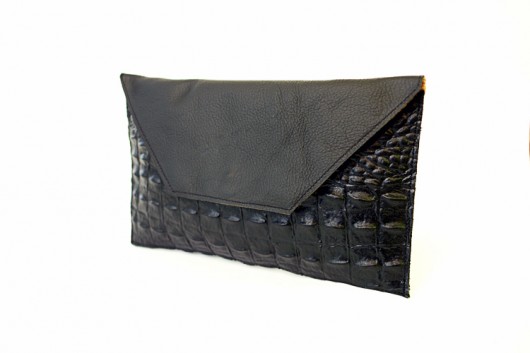 Kopertówka  Black  & Croco Pansy