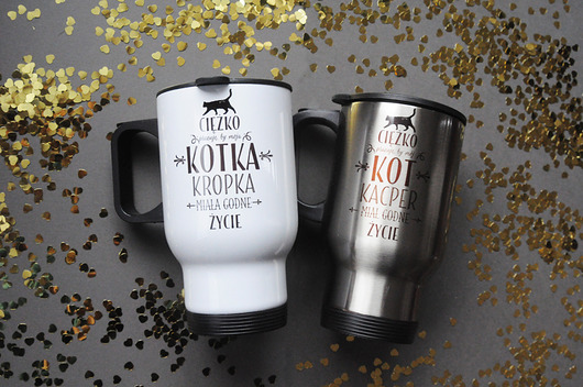 personalizowany kubek z kotem Sowia Aleja