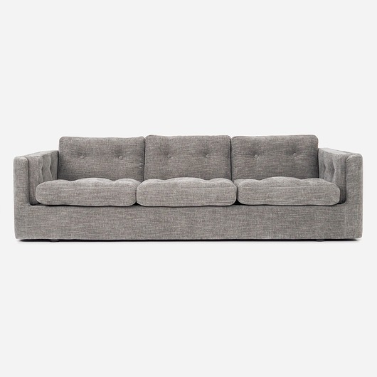sofy i szezlongi Sofa BERGEN szara, skandynawski design