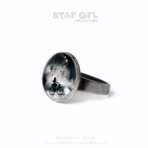 Star Girl i rower, Black&white Ewa Saj Fotografie