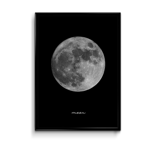 Moon 40x50 plakat  Bury Lis