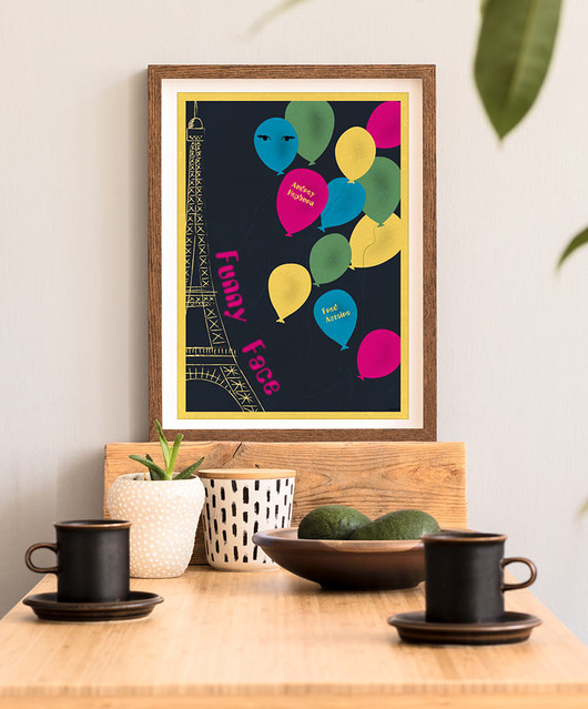 plakaty Zabawna buzia - Funny Face - plakat 50x70 cm