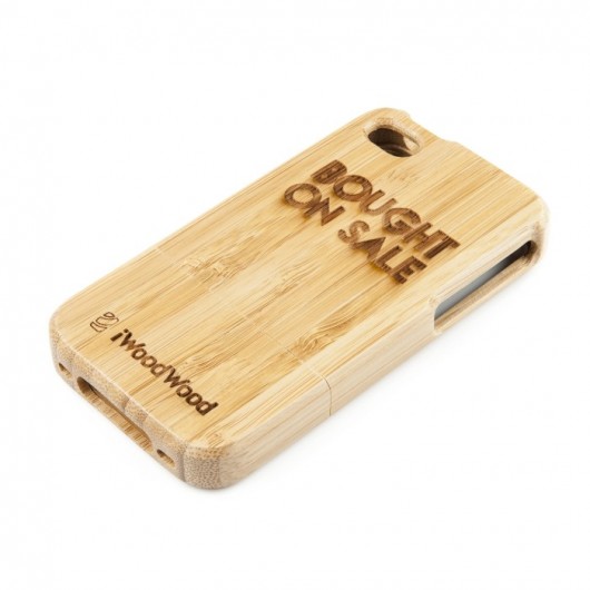 Bought on sale - pure wood iphone 4 drewniany  iWoodWood