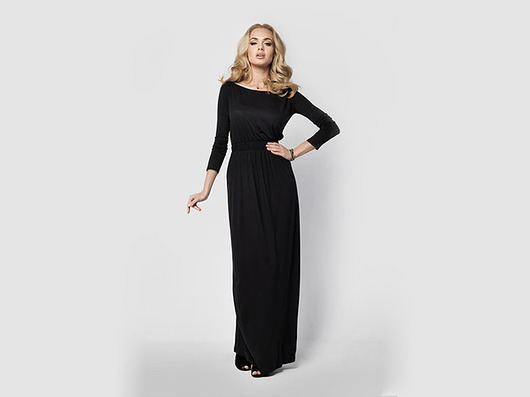 Sukienka MAXI LONG czarna  Dressroad