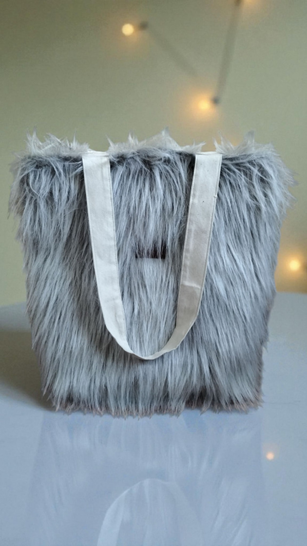 torby na ramię Jasne futerko