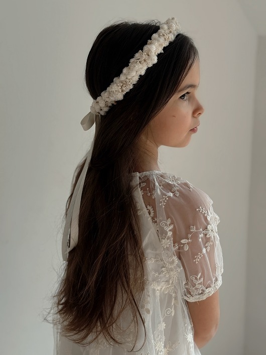 wianki komunijne Wianek na głowę -  komunia święta, chrzest, sesja