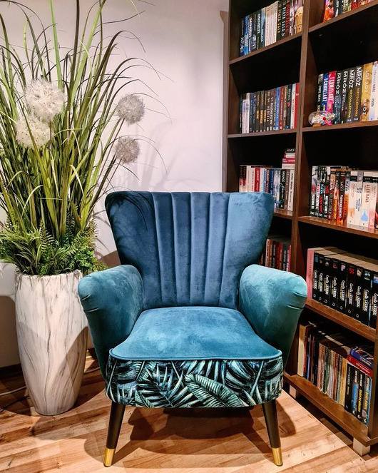 fotele fotel klubowy z podłokietnikami uszak PRL lat 50