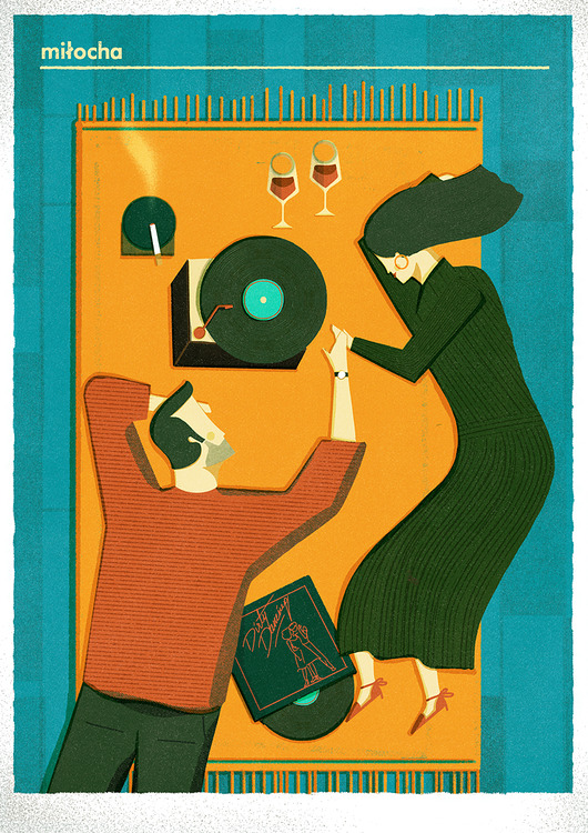 grafiki i ilustracje Miłocha x print