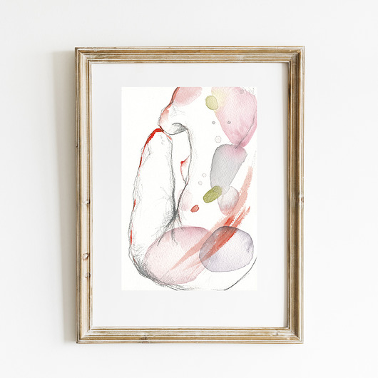 grafiki i ilustracje Abstrakcja, 21x30 cm