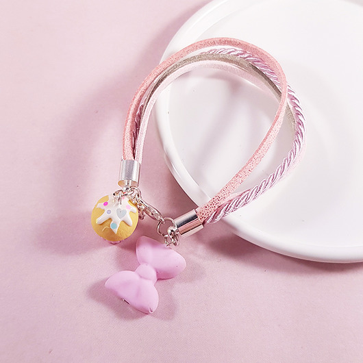 Różowa bransoletka dla nastolatki Lemon Lovely