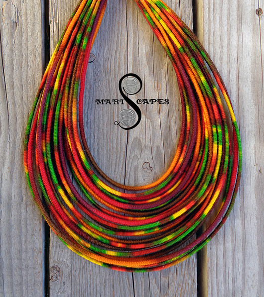 LIMITED EDITION masajka "Autumn Sun Mosaics" MARISCAPES