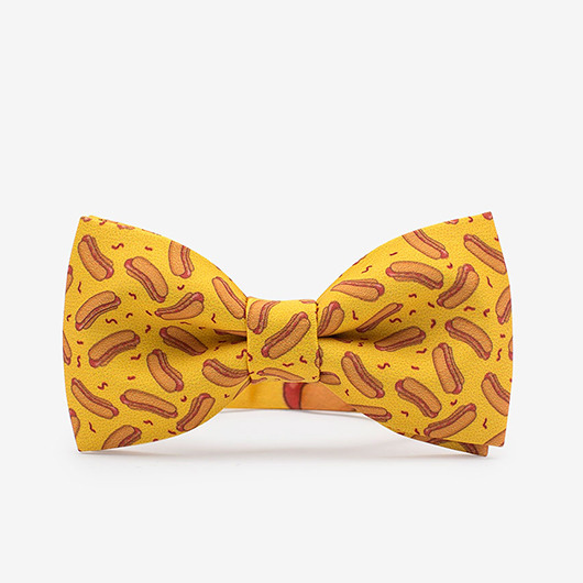 muszki i krawaty mucha HOT DOG