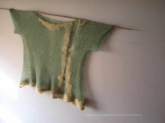 duo green/beige Garfish Art Gallery