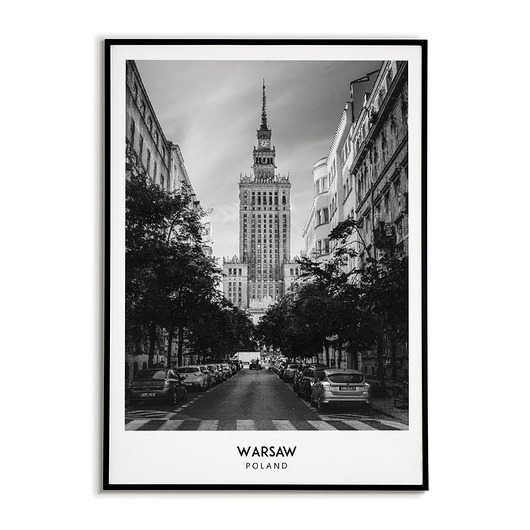 plakaty Plakat, obraz miasto WARSZAWA - POLSKA