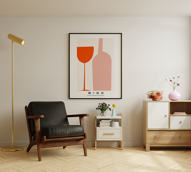 plakaty Plakat Wino