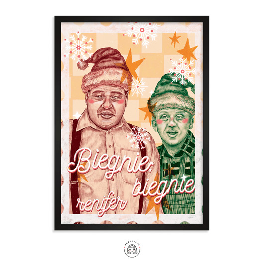 plakaty Plakat - Renifer (Miodowe lata)