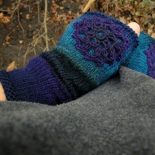 z turkusem agat handmade
