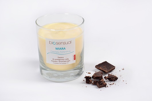 Świeca aromaterapeutyczna WIARA 200ml Biosensual