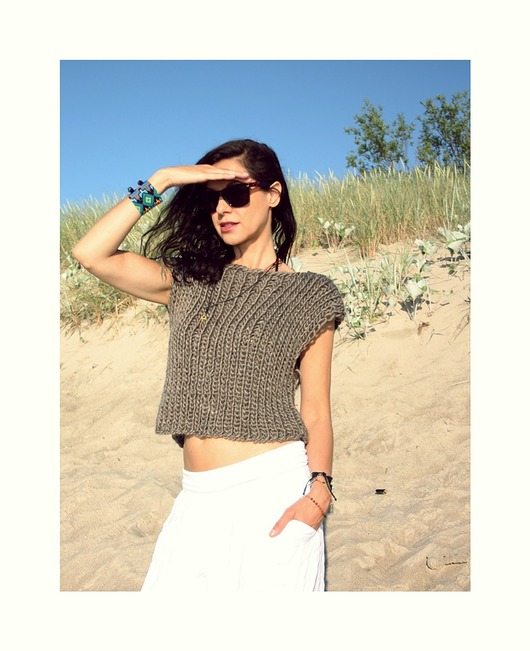 topy damskie Top handmade