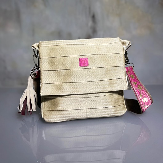 torby na ramię Torba na ramię z pasów samochodowych Calle Bilbao 1