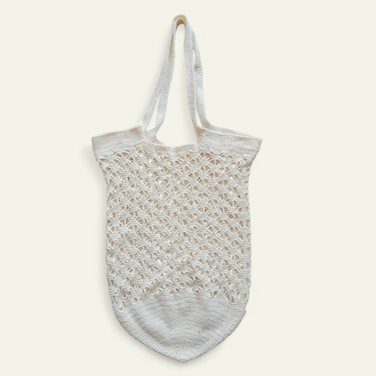 torby na zakupy Bawełniana torba shopper na szydełku