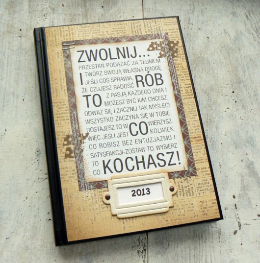 Kalendarz książkowy A5- 2013r mamuta2