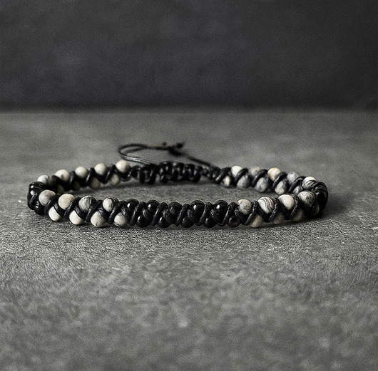 biżuteria męska Potrójna ochrona - męska z Turmalinem