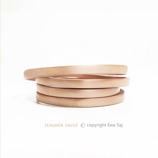 bransoletki ze szkła Bransoletka - pasek do zegarka