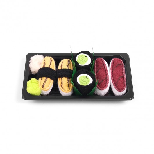 Sushi Socks Box Tamago, Maki Ogórek, Tuńczyk Skarpetkowelove