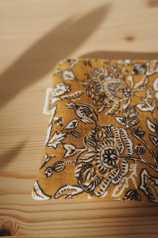 kosmetyczki Muślinowa mini kosmetyczka, saszetka  HONEY BLOOM mini