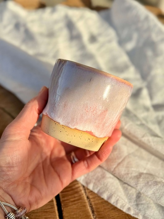 kubki Czarka ceramiczna 320ml, róż