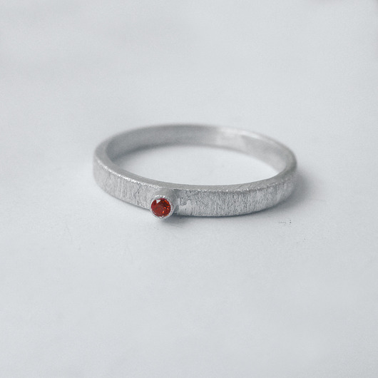 pierścionki srebrne Pierścionek OKRĄG