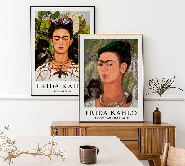 plakaty Zestaw plakatów - Frida Kahlo