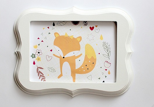 Ramka na zdjęcia Little Wood Bunny