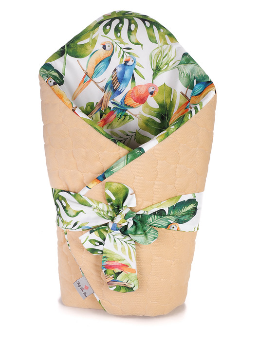 Rożek Becik Niemowlęcy - Papugi Banana Baby Love Decor
