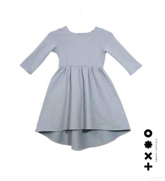 Flarred DRESS  Kółko Krzyżyk