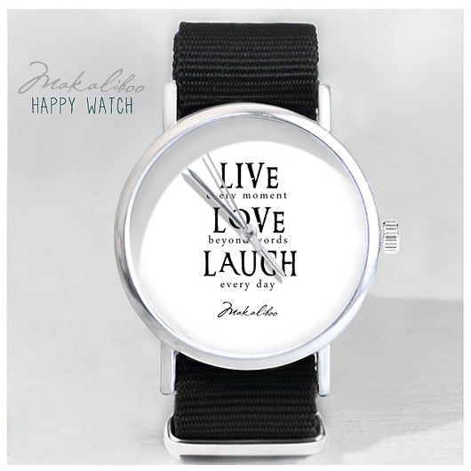 12% OFF Love Watch -  Live, Love - Makaliboo Makaliboo