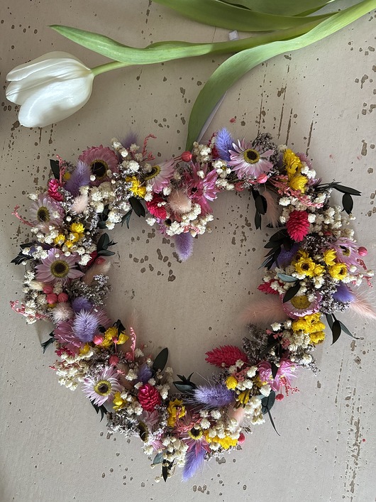 wianki Wianek serce Walentynki