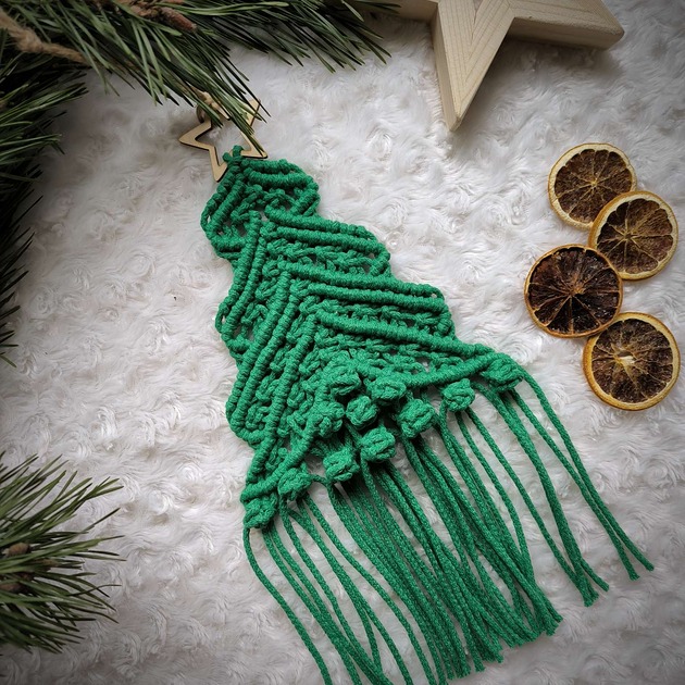 choinki Makrama choinka