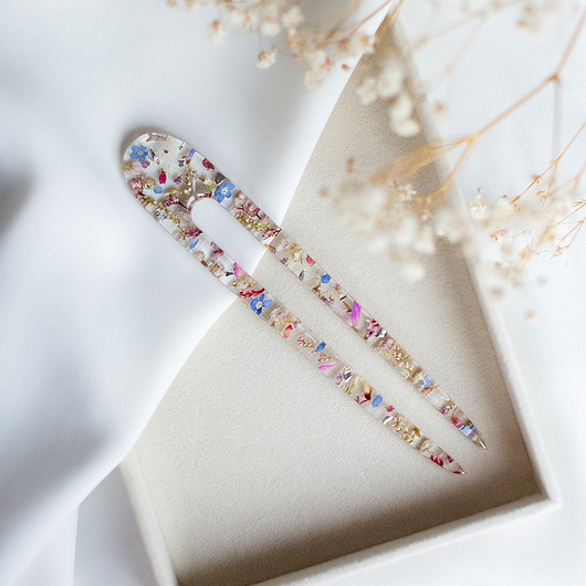 spinki i klamry do włosów Spinka do włosów z kwiatami