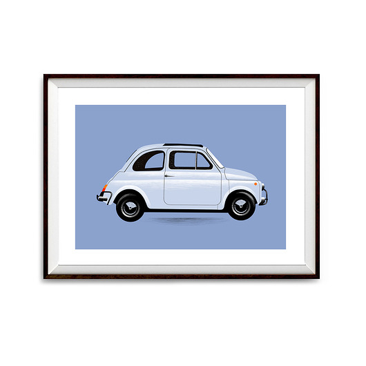 grafiki i ilustracje Fiat 500