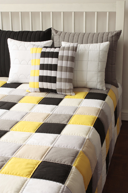 Narzuta patchwork dwustronna ROLO patchwork house