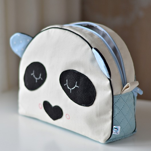 Duża kosmetyczka Panda Lady Stump