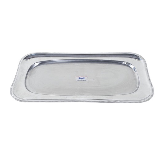 patery i talerze Taca stalowa, włoski design, lata 70, produkcja: MEPRA