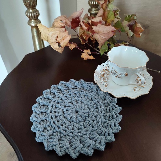 podkładki do kuchni Podkładka pod filiżankę ze sznurka 20cm