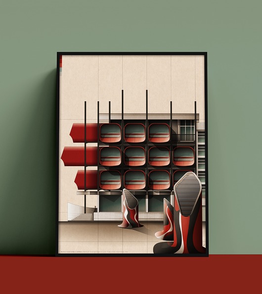 plakaty Plakat Konserwatorium muzyczne, pod Paryżem